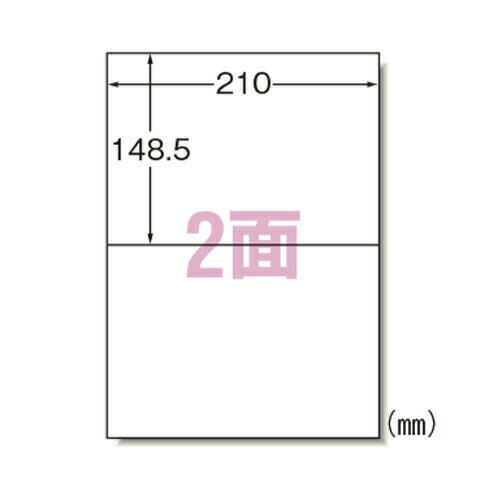 エーワン GHSラベル用 耐水 A4 2面 100シート 32802＼着後レビューでプレゼント有！／