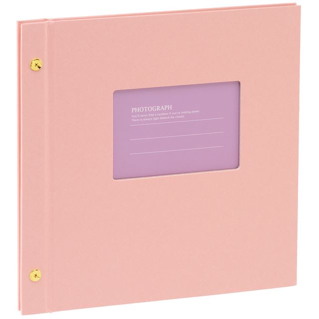 セキセイ ライトフリーアルバム フレームM ピンク XP-5508-21