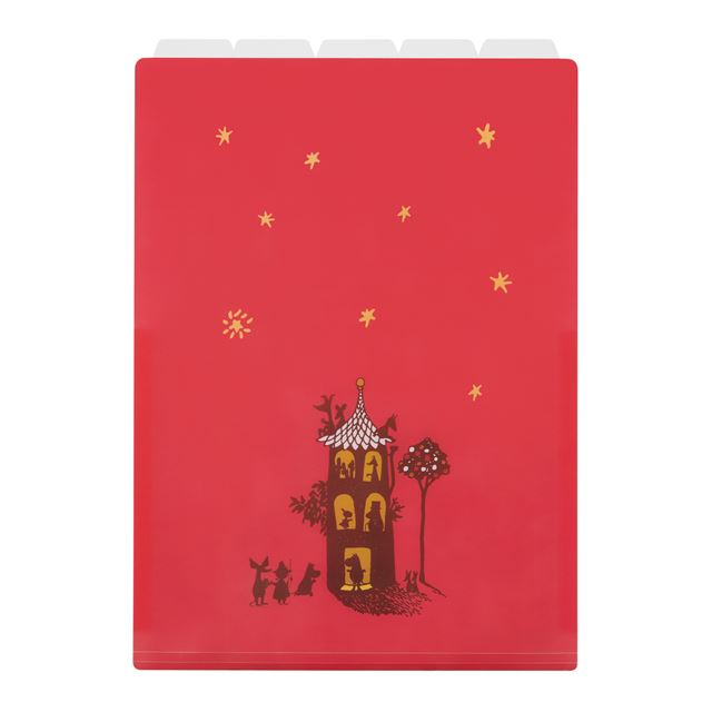 セキセイ 5インデックスフォルダー 星空パーティ MUMN-7322-00