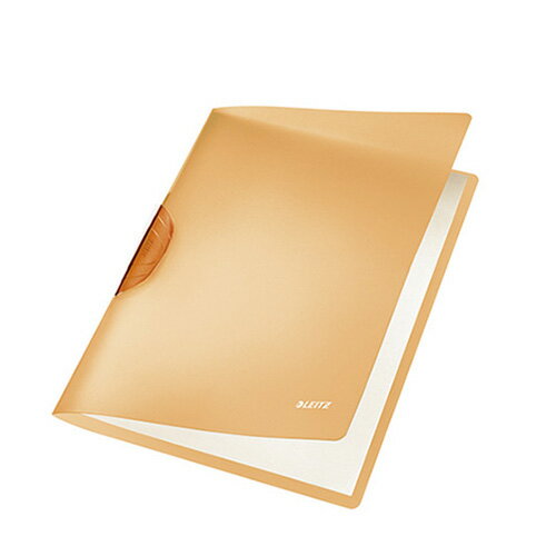 LEITZ ライツカラークリップレインボーオレンジ 4176-00-45