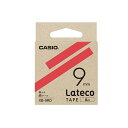 カシオ ラテコテープ 9mm RD XB-9RD