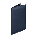 コレクト 調印・証書ホルダー紺A4判布レザー F-244-BL
