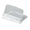 共栄プラスチック メタクリル 豆カード立(中) 5個入 L-35-5