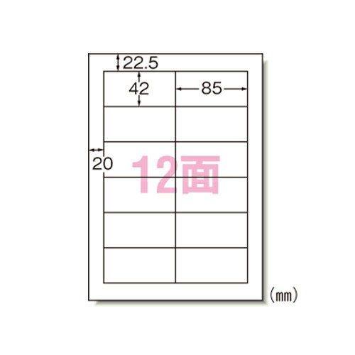 エーワン コピーラベル A4 12面 100シート 28276＼着後レビューでプレゼント有！／