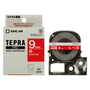 キングジム PROテ−プカ−トリッジ・カラ−ラベル SD9R キングジム PROテ−プカ−トリッジ・カラ−ラベル SD9R