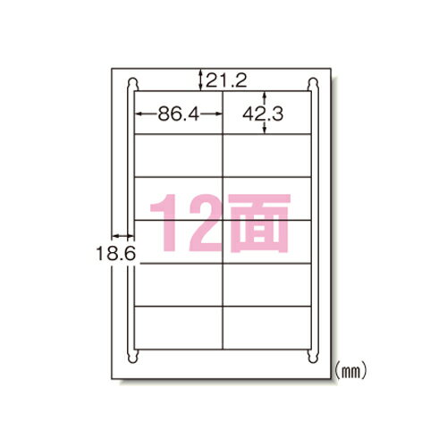 エーワン ラベルシール キレイにはがせる A4 12面 100シート 31256＼着後レビューでプレゼント有！／