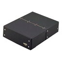 セキセイ 図面ボックス A4 ブラック T-280-60