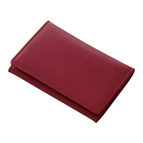 レイメイ グロワール メモ付名刺入革製 ワイン GLN1055Z