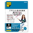 ナカバヤシ ロジカル・はれるんワイドリーフA4ワイド LL-A404WB