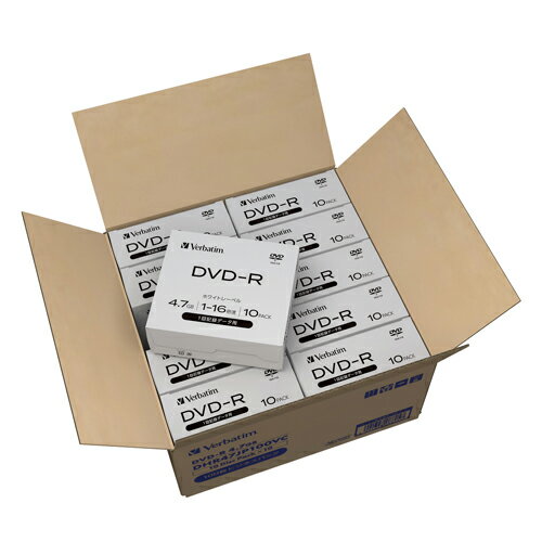 バーベイタム データ用DVD−Rプラケース 100P DHR47JP100VC バーベイタム データ用DVD−Rプラケース 100P DHR47JP100VC