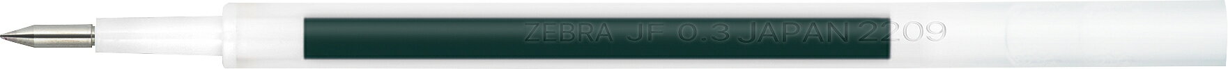 ゼブラ JF0．3芯 N グリーンブラック RJF3-VGB