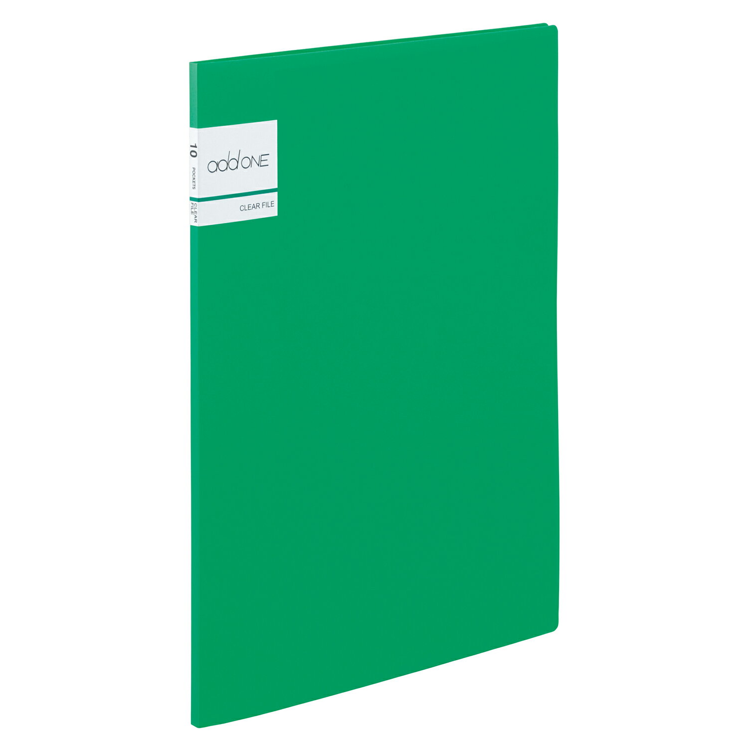 セキセイ クリヤーファイル グリーン AD-2011-30 グリーン
