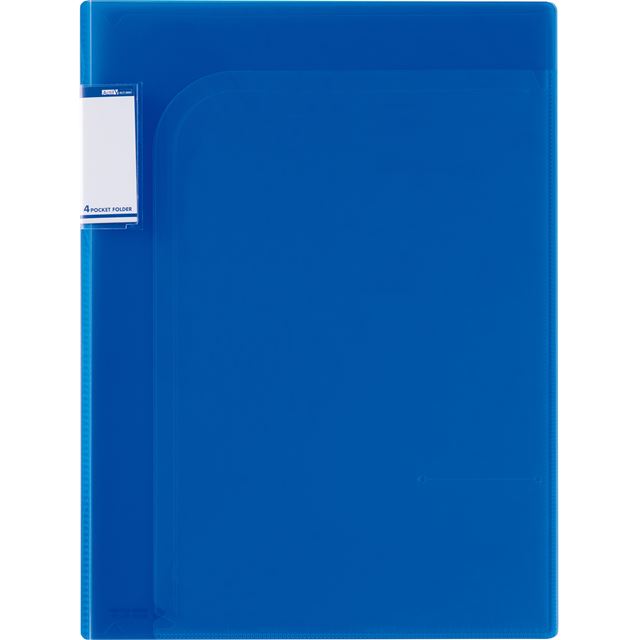 セキセイ 4ポケットフォルダー A4 CB ACT-5904-14