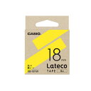 カシオ ラテコテープ 18mm YW XB-18YW