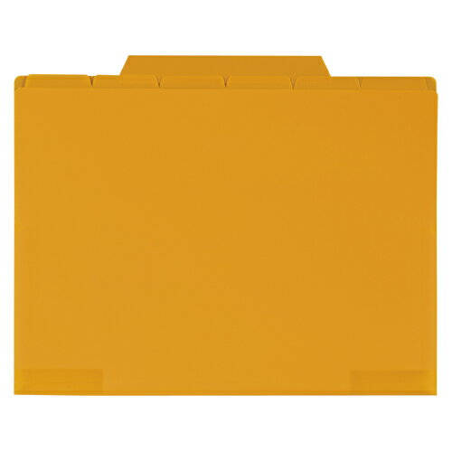 セキセイ アクティフ6インデックスフォルダーA4橙 ACT-906-51