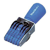 シャチハタ 欧文6連 3号 明朝体 CF-63M＼着後レビューでプレゼント有！／