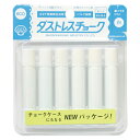 日本理化学 ダストレスチョーク 6本入 白 DCC-6-W