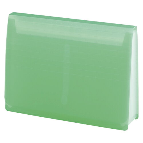 リヒトラブ エクスパンディングファイル 黄緑 A-5050-6