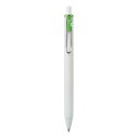 三菱鉛筆 ユニボール ワン オフホワイト軸(0.38mm)ライムグリーン UMNS38.5