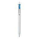 三菱鉛筆 ユニボール ワン オフホワイト軸(0.38mm)ライトブルー UMNS38.8