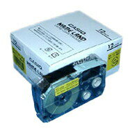 カシオ ネームランドエコテープ12mm 5個入 XR-12YW-5P-E カシオ ネームランドエコテープ12mm 5個入 XR-12YW-5P-E