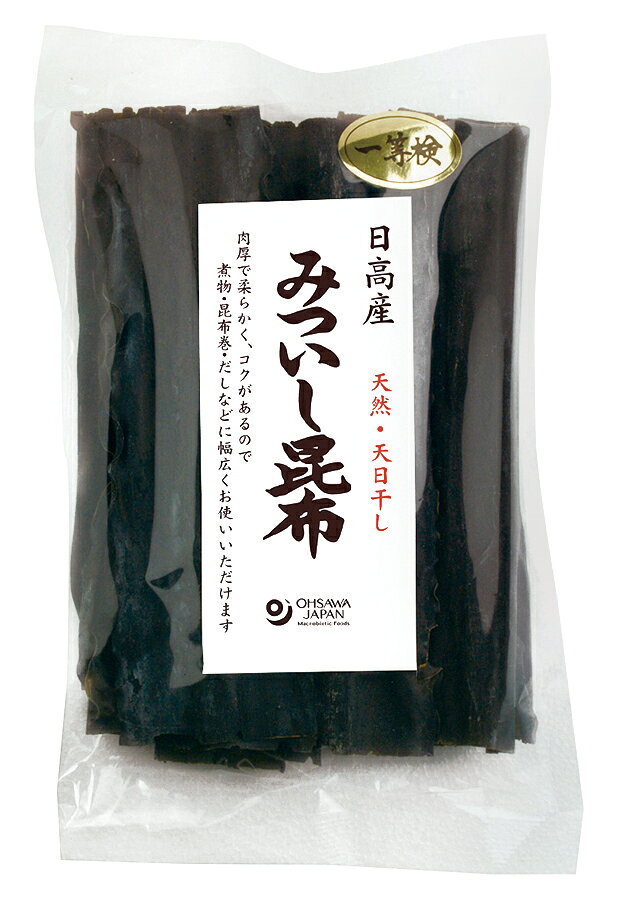 オーサワジャパン 日高産みついし昆布 100g×1個