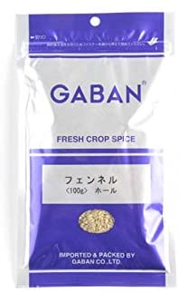 ギャバン GABAN フェンネル ホール 100g ×1個