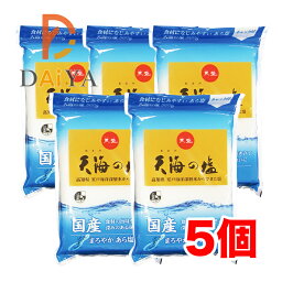 天海の塩 500g 天塩 ×5個＼着後レビューでプレゼント有！／