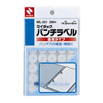 樂天商城 - ニチバン パンチラベル ML-251