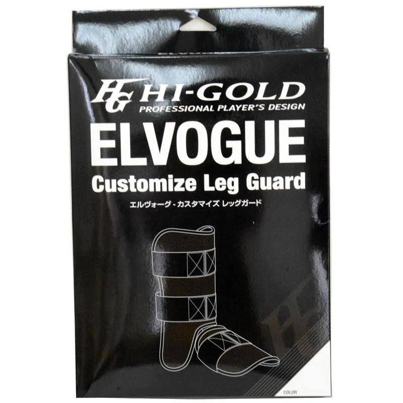 打撃練習用品 ハイゴールド HI GOLDエルヴォーグ カスタマイズ レッグボーガード野球 硬式 軟式 防具 フットガード22SS (EVG-F150)