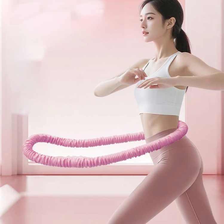 スイング スプリング サイレントタイプ トレーニング ソフトフラフープ ウエストに...