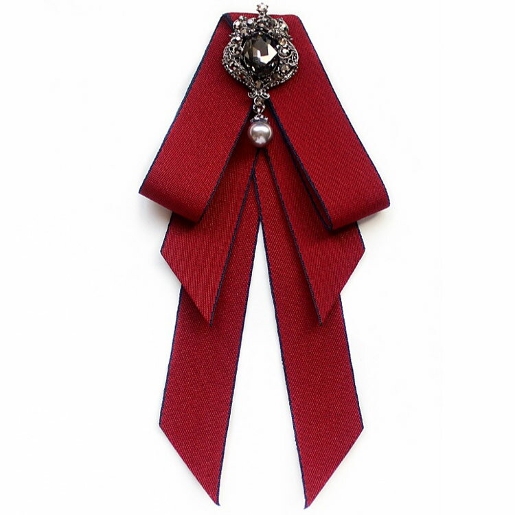 アンティーク風 シンプル ブローチピン リボンタイ リボン リボンタイ ブローチ レディース 英国風 ビジュー イギリス ネクタイ リボンブローチ 送料無料 ゴージャス 入学式 アクセサリー お姫様 きれい かわいい