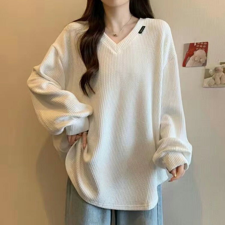 Tシャツ 裏起毛 暖かい レディース カットソ...の紹介画像2