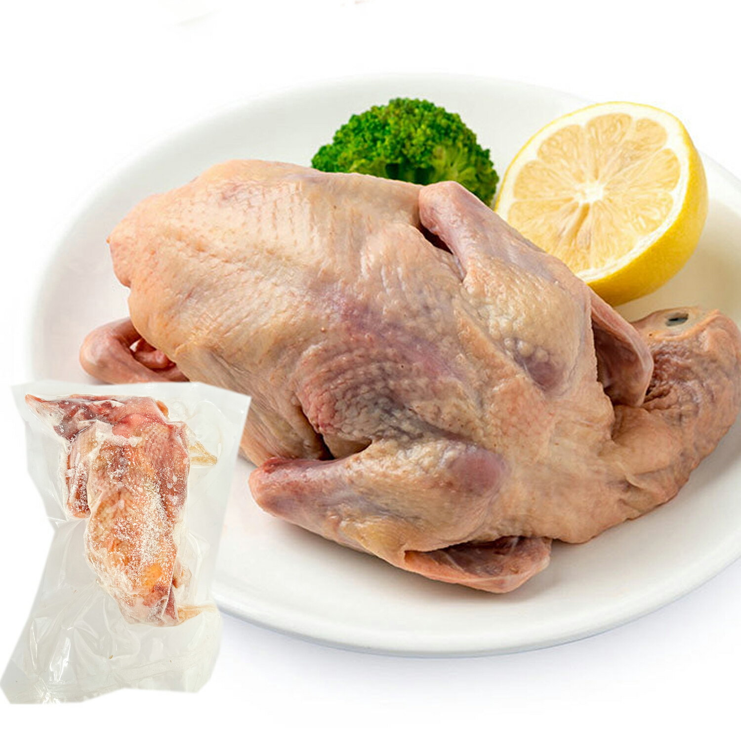 冷凍 小鳩丸どり 雛鳩 ピジョン仔鳩 約250～300g/羽 食用鳩 鸽子肉 ハト中国産