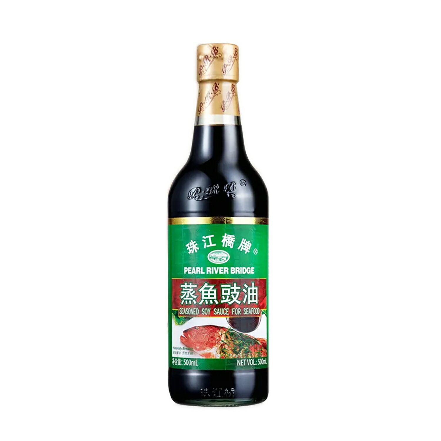 珠江橋牌 蒸魚鼓油 中国醤油 500ml 調味料 中華料理 人気商品 香港広東料理 珠江橋　醤油