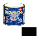 アサヒペン 水性スーパーコート ツヤ消し黒1/5L