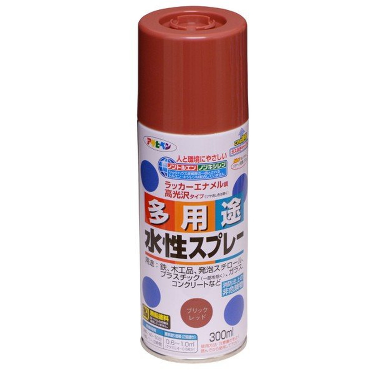  アサヒペン 水性多用途SP ブリックレッド 300mL