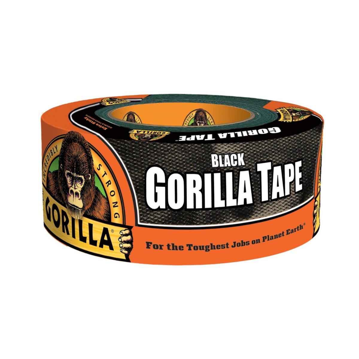 呉工業 Gorilla Glue ゴリラテープ 超強力接着高強度防水 強力補修テープ クロステープ ブラック 幅48mm×長さ11m×厚さ0.43mm ゴリラグルー NO1775 KURE