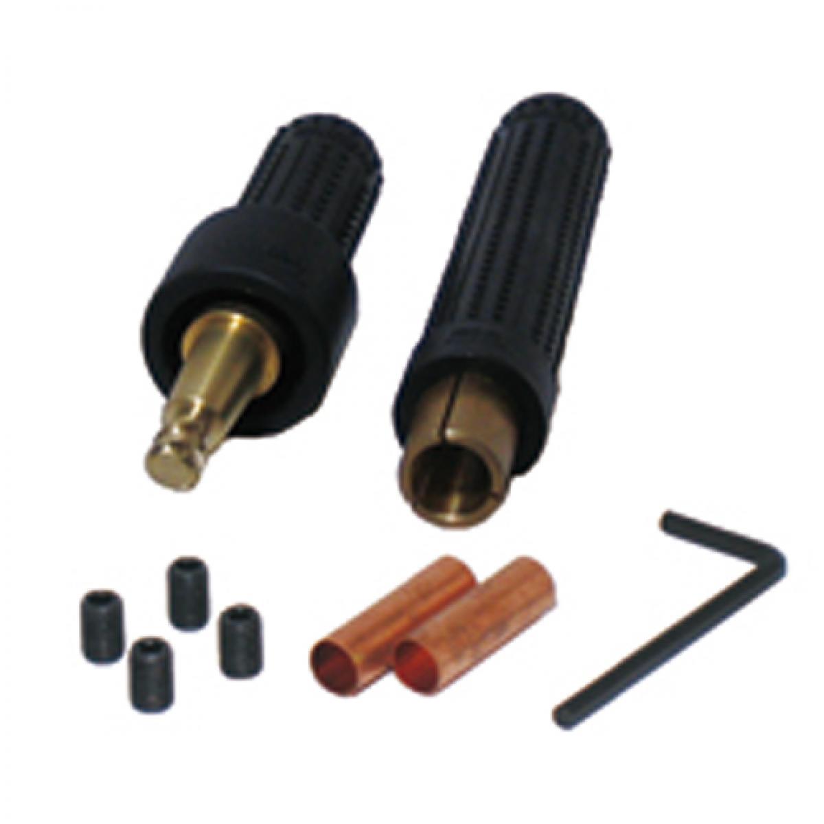 スズキッド(SUZUKID) N型プラグ・ソケット38sq P-594 スター電器製造 2次側ケーブル接続 電気溶接周辺オプション