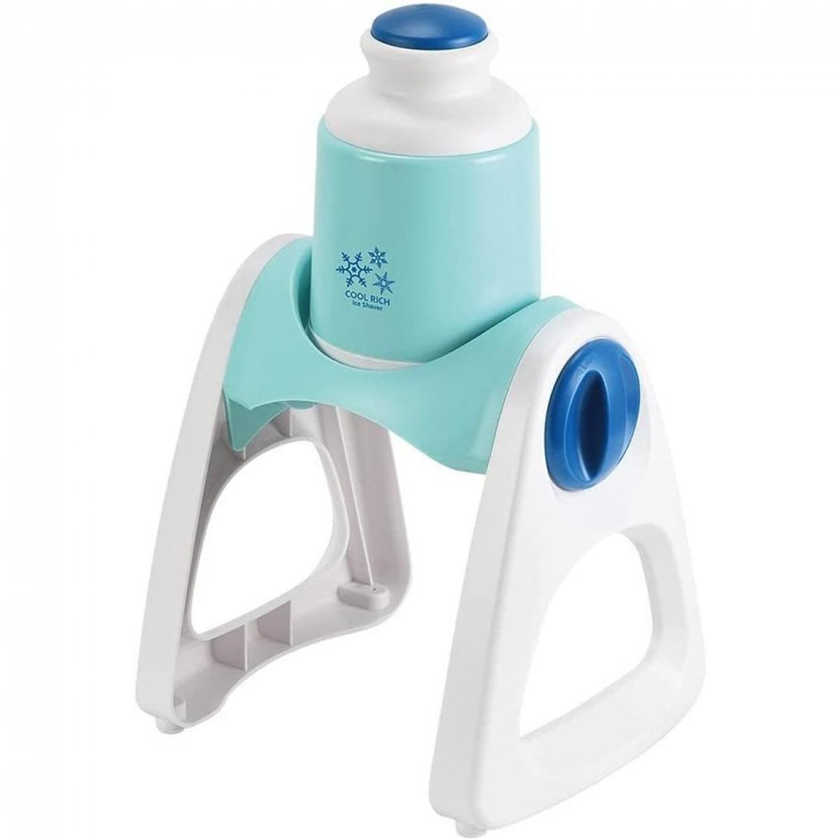 パール金属　クールリッチ　2通り削れる電動かき氷器（細目・粗目）　ミントブルー　D−6622　盛夏用品のサムネイル
