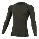 コーコス信岡 ニオイクリア 消臭パワーサポート長袖 G-2028 アーミー M グラディエーター GLADIATOR 接触冷感/UVカット