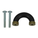 ハイロジック 26831 ソフトハンドル 30mm ブラック 1個入 HILOGIK 取っ手 ツマミ つまみ