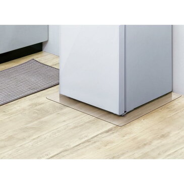 アイリスオーヤマ 冷蔵庫/冷凍庫下 床保護パネル 3mm厚 XSサイズ?RP3D-XS 透明 マット 角丸 床を守る