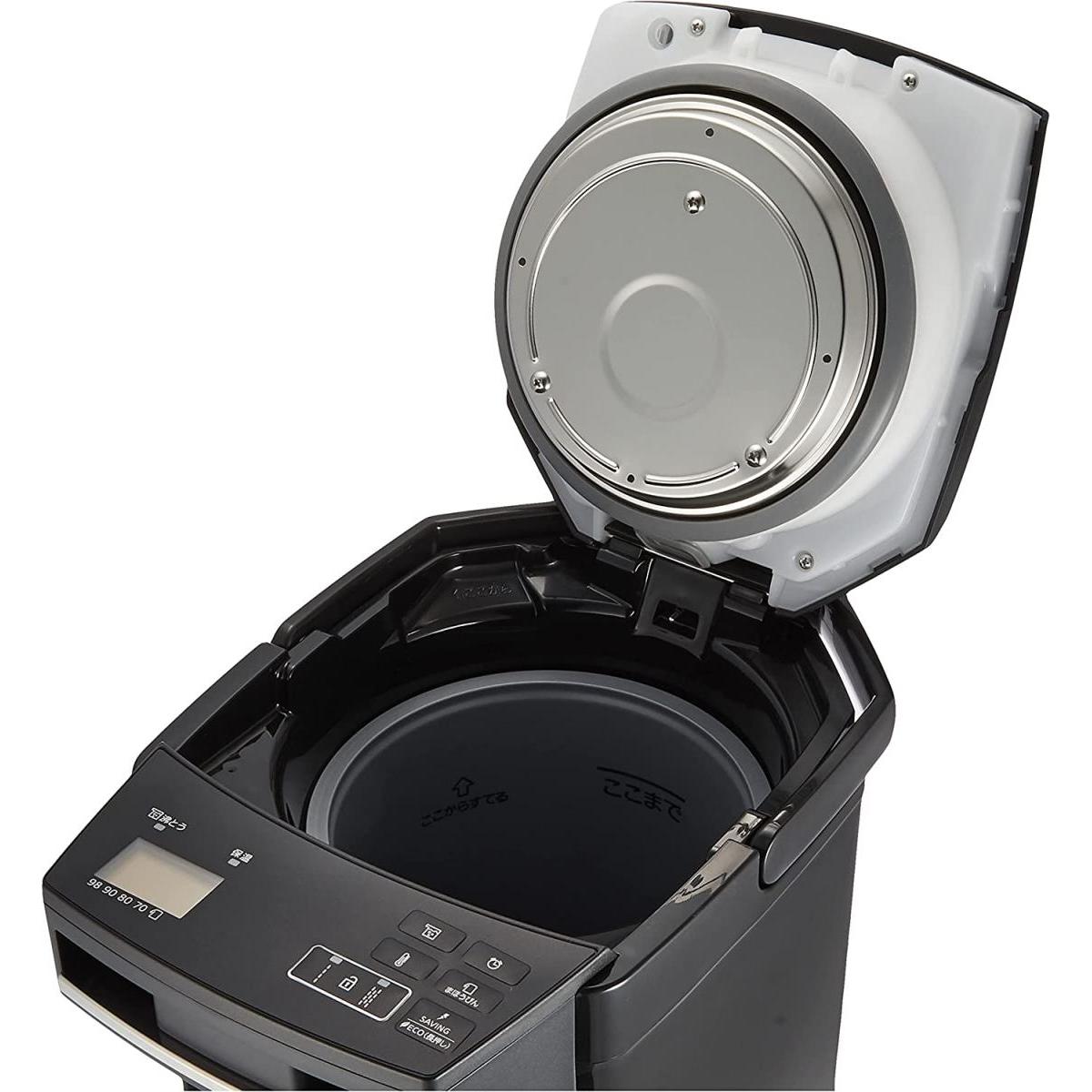 【在庫有・即納】タイガー魔法瓶(TIGER)蒸気レスVE電気まほうびん2.2LブラックPIM-G220保温給湯量表示機能つきとく子さん
