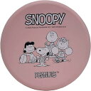 サクライ貿易(SAKURAI) SNOOPY スヌーピー フライングディスク SN-3PK ライトピンク フリスビー 柔らか よく飛ぶ ファミリー スポーツ