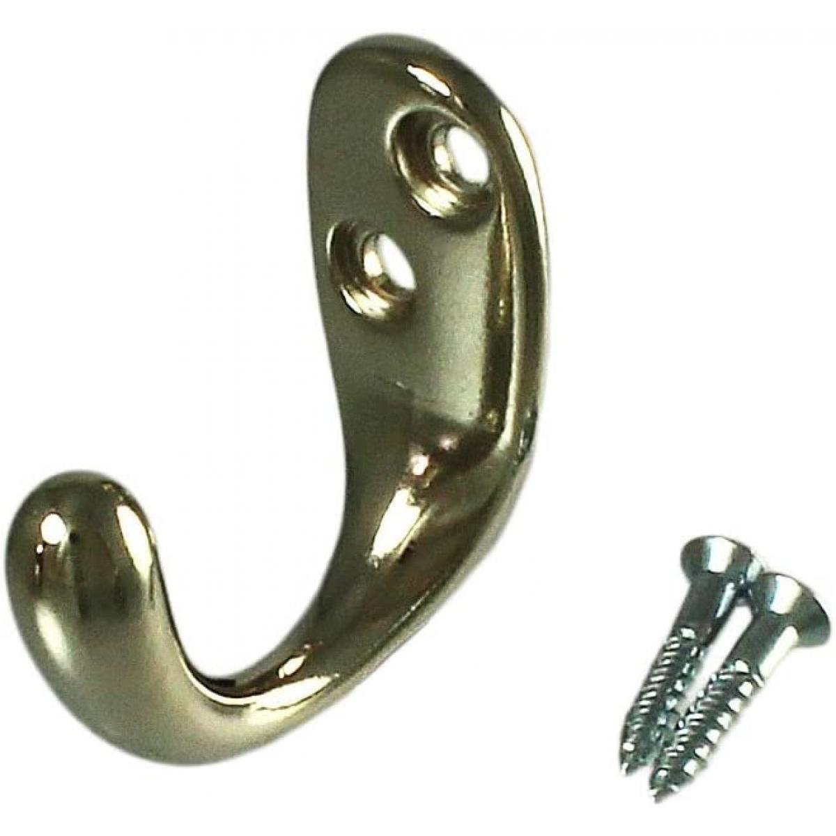 ハイロジック コートフック ニッケル T-651 1個 壁面取付用 フック 模様替え DIY HILOGIK