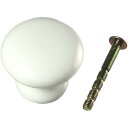 ハイロジック ツマミ 502W 32mm T-891 1個 白 ホワイト つまみ 取っ手 とって DIY 模様替え HILOGIK