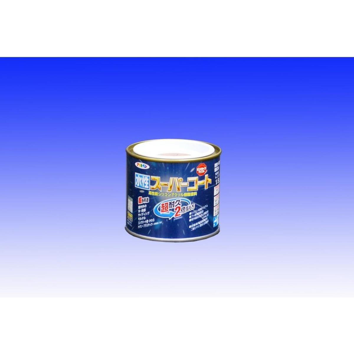 アサヒペン 水性スーパーコート ブルーグレー1/5L