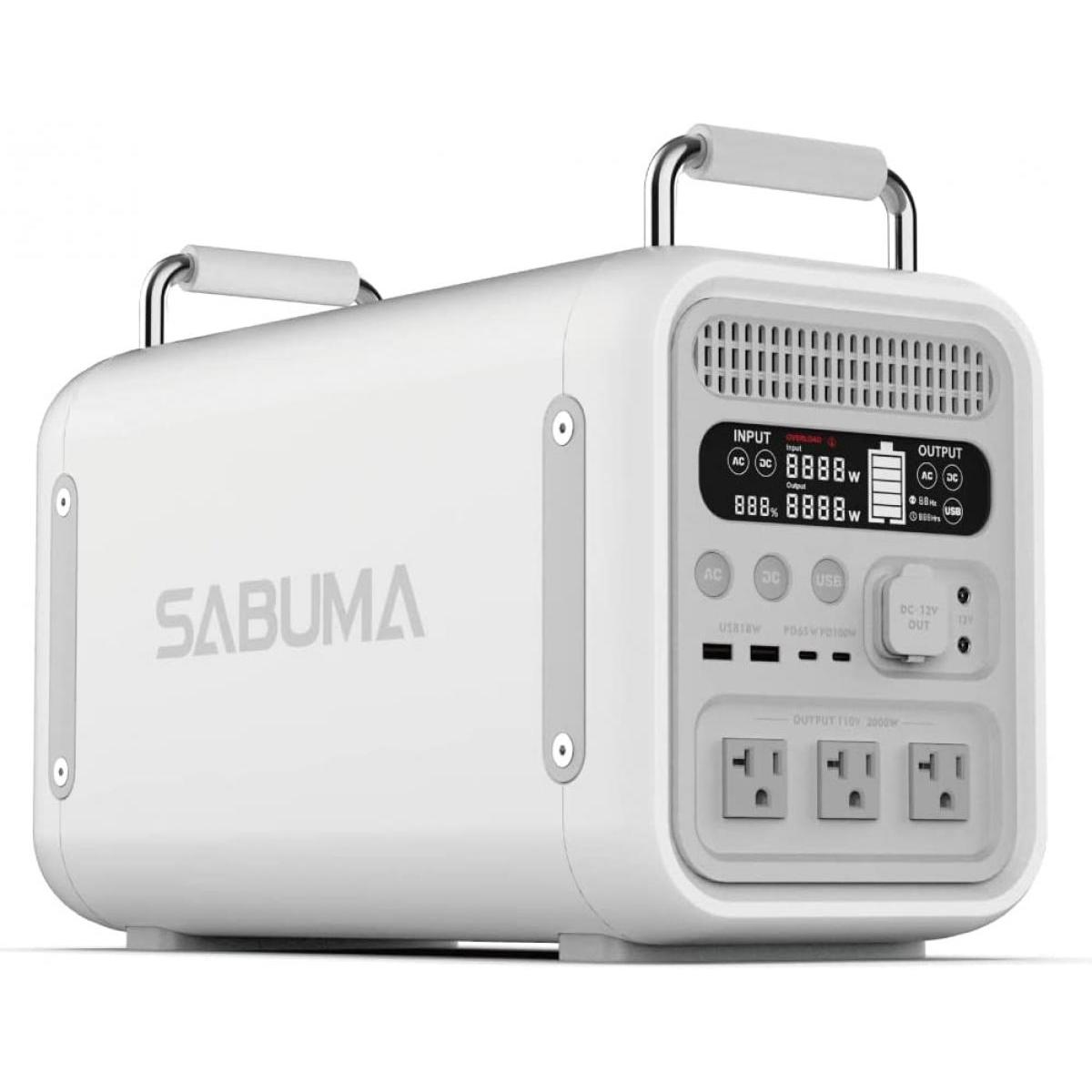 ԥ SABUMA SB-S2200 ݡ֥Ÿ 2000W  ȥɥ AC 2000W (ִֺ4000W) ...