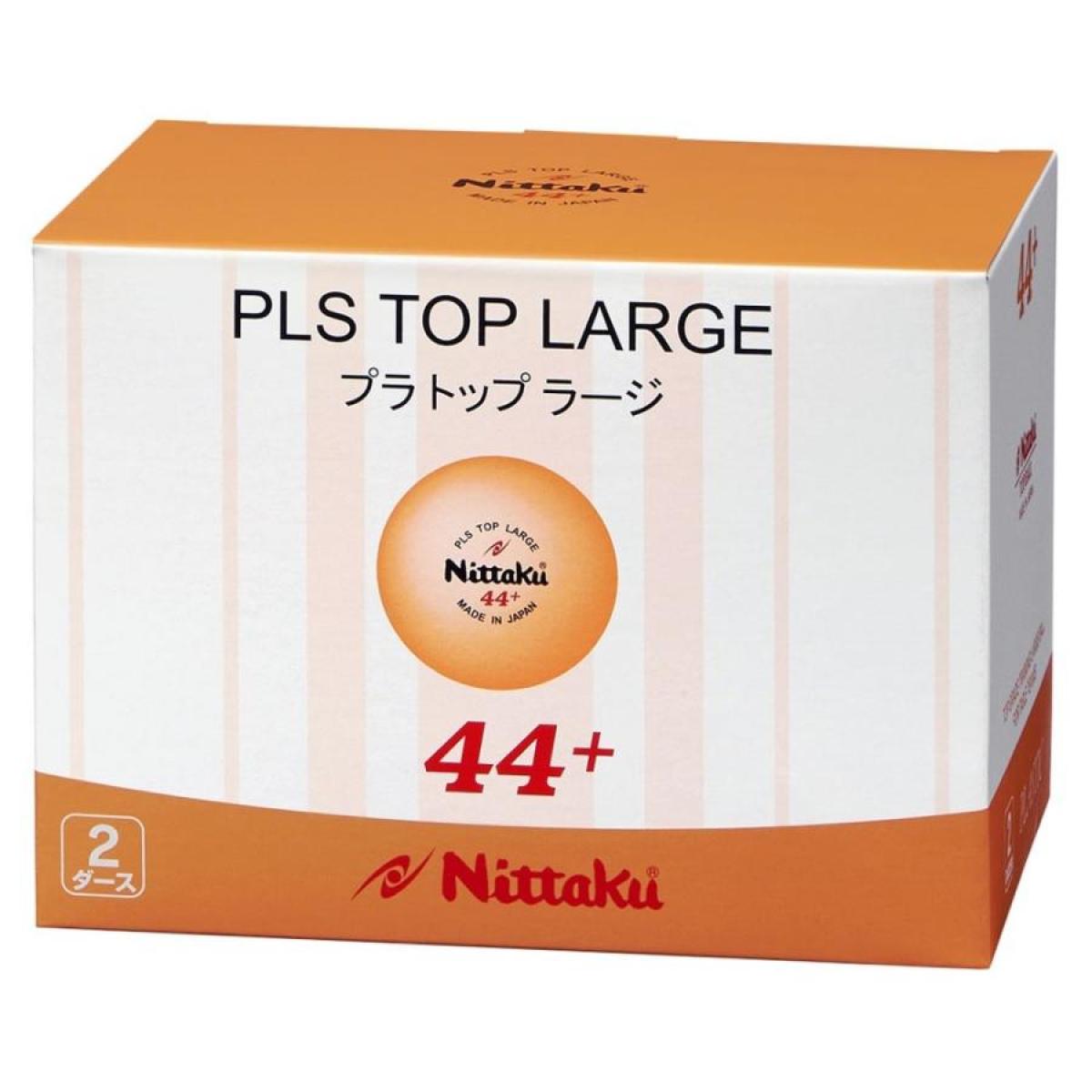 Nittaku(ニッタク) プラ トップ ラージボール 2ダース(24個入) NB-1072　練習球 ...